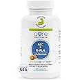 Core Med Science Liposomal ALC and R-ALA 900mg Acetyl L-Carnitine and 75mg R-Alpha Lipoic Acid - 60 Capsules - Antioxidant Amino Acid Supplement