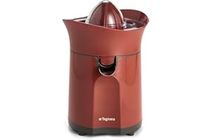 Tognana Iridea, spremiagrumi elettrico con sistema salvagoccia, rosso mela