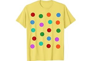 SPOTTY YELLOW DOTTY Spotty Dotty Dots & Spots Yellow Men, Women, Children Spot T-Shirt
