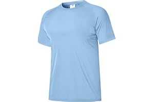 Boyzn 1 or 3er Pack UV Shirt Herren Schwimmshirt UPF 50+ UV Schutz T-Shirt Atmungsaktiv Schnelltrocknend Funktionsshirt Herren Kurzarm Rashguard Badeshirt Wandershirt Surf Sport Shirt für Schwimmen