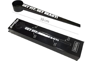 THE UGLY MONKEY GYM WEAR Cazo Cacito Medidor Plastico Dosificador Cuchara Plastic Scoop Proteinas Pre Entreno BCAA Avena Harina Vaso Batido - Medicion Server Accesorio Fitness 25-50ml (20-30gr)