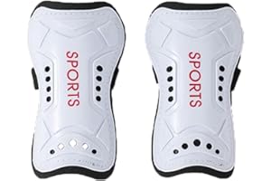YIPUETERNITY Shin Pads For Kids, Non Slip Football Shinpads For Boys Girls, Adjustable Youth Child Shin Guards, Breathable Shin Guard Socks with Eleastic Strap For Beginner Games Leg Calf Protective Gear