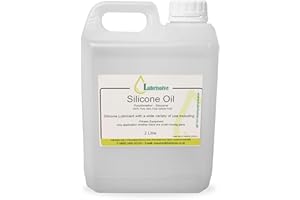 Lubrisolve Huile de Silicone 100% Pure Transparente et Non Toxique pour équipement de Fitness, pièces Mobiles 2 litres