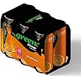 Green Cola Orange Flavour Carbonated Drink 330 ml, pack of 6