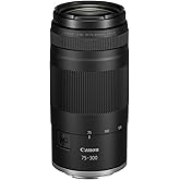 Canon RF 75-300mm F4-5.6 Telephoto Zoom Lens | Versatile Zoom for Wildlife, Sports & Portrait Photography
