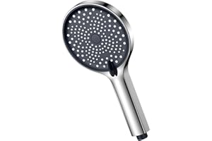 Yeaupe Ti01010-Sir Słuchawka Prysznicowa, Srebrny, 130 mm