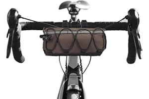 Topactive Bolsa Manillar Bicicleta 22x11cm, Mochila para Gravel,Bikepacking, Bolsa Bicicleta Impermeable, Accesorios para Bic