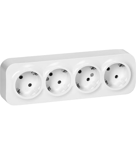 Double Interrupteur Legrand Niloe Eco Blanc 10A 250V - Va-et-Vient, Encastré IP20