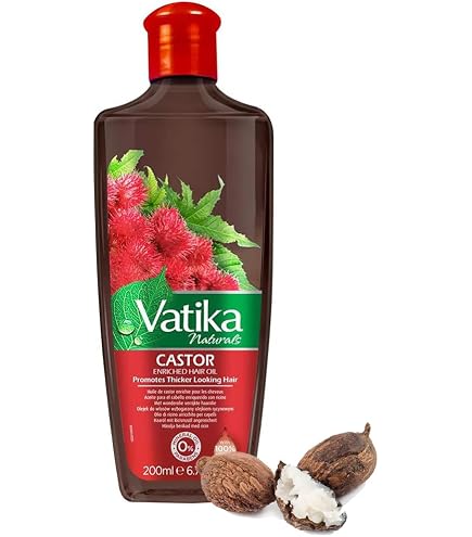 Huile Capillaire Vatika à L'Amande - 200ml - Soin Nourrissant Pour Cheveux - Neuf