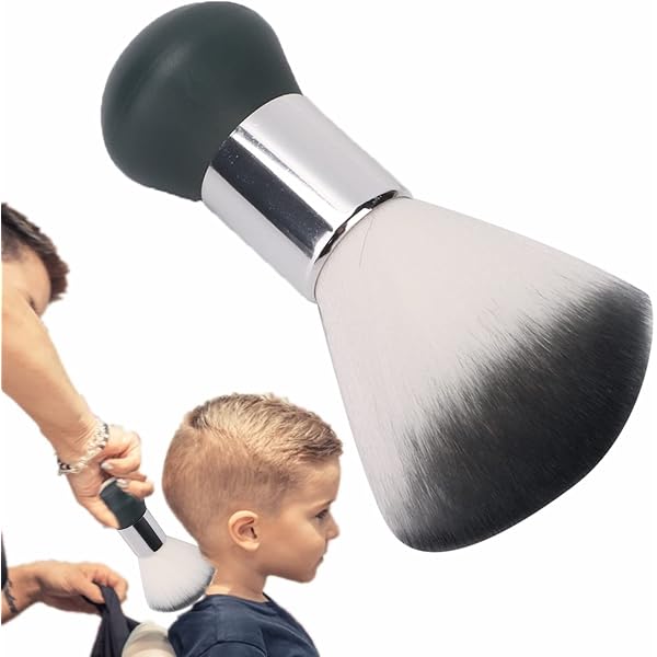 Nackenbürste Für Friseure – Weiche Staubbürste Zum Entfernen Von Haaren An Hals & Gesicht