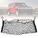 Produktbild oobest 85 * 23 cm hinten Trunk Cargo Net Aufbewahrungstasche Veranstalter für Autos, LKW, SUV, Jeep Dornmaß Organisatoren Trunk Organisatoren