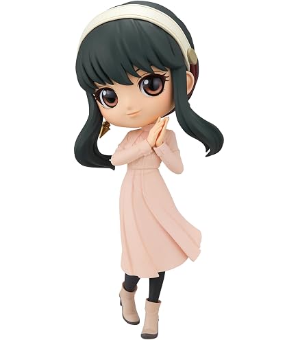 Banpresto Figura Q Posket Anya Forger SpyxFamily, Going out Ver. 13 cm BP88470 Multicolore