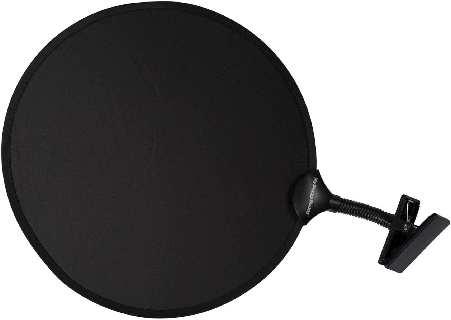 My Buggy Buddy Sunshade for Pram/ Car Seat, Universal Fit Parasol, UPF 50+ Protection, Easy Fold Away/ Pop Open, 34 cm Diameter, Black