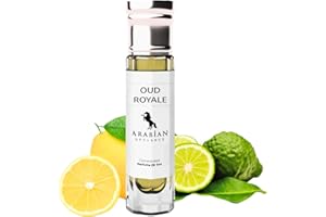 FR248 OUD ROYALE perfume oil for men. 6ml roll-on bottle. Arabian Opulence. Woody/musky/powdery/citrus/soft spicy/aromatic