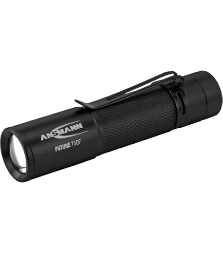 Grundig LED-Taschenlampe Aus Aluminium – Wasserdicht, 3 Watt, Ca. 80 Cm Lichtreichweite, Schwarz