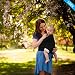 Ldex Soft Baby Slings | Compact and Comfortable Baby Wraps | Pure Cotton/Spandex | Nursing Cover | Suitable for Newborns To 35 Lbs | Nice Baby Shower Item | (Black)