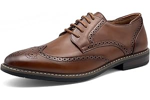 Finishing & Sewing Herrenschuhe mit Flügelspitze, klassischer Brogue-Stil, Oxford-Schnürschuhe