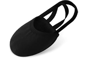 DiULi Halvsulor, balettskor, rytmiska gymnastikskor | Lädersula, halkfri, perfekt för balett,lyrical,gymnastik, yoga. Storlekar för flickor och kvinnor. Andningsbar, hållbar.
