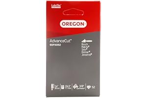Oregon AdvanceCut Chainsaw Chain for 14-Inch (35cm) Bar -52 Drive Links – fits Bosch, Karcher, Husqvarna, Makita and more (90PX052E)