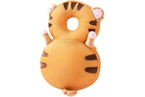 MAHUAOYIXI Poggiatesta Carina per Bambini PoggiatestaTraspirante e Cuscino di Protezione Anti-Caduta a Forme Diverse