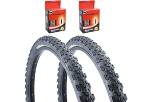 24" x 2.10" Vandorm Storm Off Road MTB Bike Tyre Pairs & Inner Tube Deals