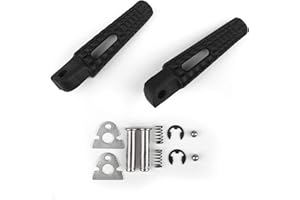 Artudatech Black Posteriore Footrests Motocicletta Pedane Poggiapiedi Aluminum Passenger Per Suzuki Gsxr 1000 600 750