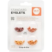 We R Memory Keepers Eyelets For Scrapbooking – Warm Metal Tones, Standard 1/3" Head, 4 Color Pack - View #10