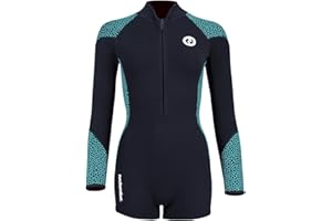 Two Bare Feet Women's 2mm Neoprene One-Piece Wetsuit – Premium Swim Suit for Surfing, Swimming, Scuba Diving & Water Sports, Flexible, Durable, Multiple Styles