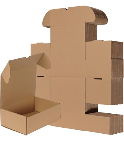 Scatole Di Cartone Doppia Onda 30x20x31 Cm - Per Traslochi, Spedizioni E-commerce, Imballaggi Resistenti
