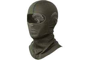 Mulor Passamontagna Maschera Integrale Fodera per Casco per Moto Ciclismo Maschera da Sci per Uomo Donna Traspirante