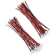 Vuniversum 5 Pairs Micro JST 1.0 SH 3-Pin Male Female Connector 1.0 Mm Coupling Including 15 Cm 28AWG PVC Cable (1.0 SH 3Pin - View #7