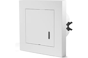 Scandinavian home Bewegungsmelder Innen - HF Bewegungsmelder Lichtschalter Standardmaß 55-180° 15m Erfassung, mit 3-Draht-Technik/Neutralleiter für LED, Unterputz Montage - Weiß Glänzend