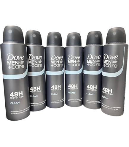 6 Packs Of Dove Original Anti Perspirant Deodorant Spray For Fresh 150 Ml - View #3