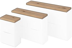RETIMBER WORKS BY DE WITTE Holzplatte für TRONES Schuhregal – Abdeckplatte für Trones Schuhschrank, Brett Eiche Platte, Eichenplatte Massiv Holzplatte – Verschiedene Größen (für 1 Trones (513 x 159mm))