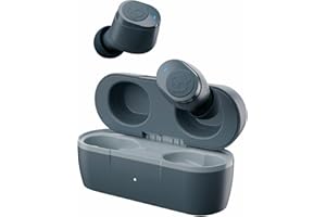 Skullcandy Jib True 2 Auriculares In-Ear Inalámbricos, 32 h de Autonomía, Micrófono, Compatibles con iPhone Android y Dispositivos Bluetooth - Gris