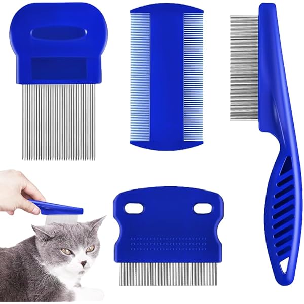 Pettine Elettrico Anti-Pulci Per Cani E Gatti - Elimina Parassiti Senza Chimica