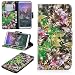Produktbild LeviDo Xiaomi Redmi 5 Plus Hülle PU Leder Brieftasche Flip Case Cover Wallet Silikon Schutzhülle Xiaomi Redmi 5 Plus Abdeckung Ledertasche 3D Gemalt Muster Handyhülle Klapphülle Hüllen mit Standfunktion, Schwarz Schmetterling