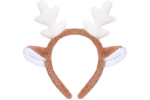 Renhorn pannband horn huvudbonad renhorn pannband jul hårband renar öron antler pannband rådjur hårband pannband rådjur horn