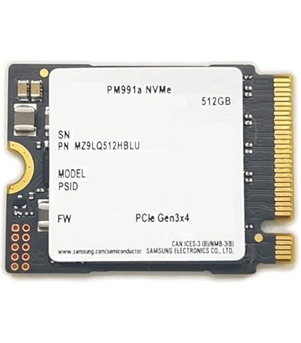 GALIMU PM991a 512GB NVMe M.2 2280 SSD
