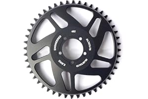 ebikefans 42T/44T/46T/48T/52T Chain Wheel for Bafang BBS01 BBS02 BBSHD Mid-drive Motor Chainring Sprocket Electric Bicycle Conversion Kit Parts