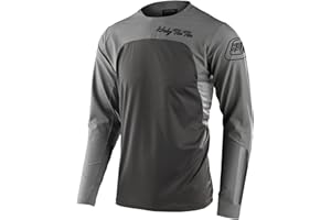 HULG Radfahren Jersey Herren Mountainbike Motocross Jersey Langarm MTB T-Shirt,Shirt Downhill Fahrrad Jersey Schnelltrocknend