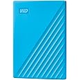 WD 2TB My Passport HDD portatile USB 3.0 con software per gestione di dispositivi, backup e protezione tramite password - fun