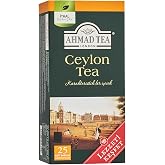 AHMAD TEA Ceylon Tea Glass Bag Tea 25 Piece 50 G