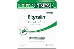 Bioscalin TOTAL•CARE Integratore Alimentare con Attivi Naturali, per Capelli, Cute e Unghie più Forti, per Donna e Uomo, Senza Glutine, 90 Compresse