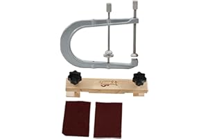 F Fityle Pince de chevalet de guitare, outil de luthier, facile à installer, pince professionnelle en forme de U robuste et résistante à l'usure,