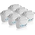 Aqualogis Ultra+ Filter Cartridge Compatible with Maxtra Plus for Water Jug Marella, Elemaris, Aluna, Style - 6pack