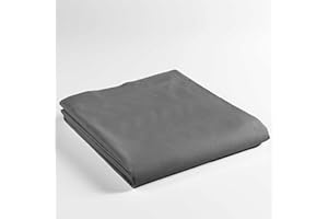 douceur d'intérieur, Bettlaken, 240 x 300 cm, Lina, Anthrazit, 100% Baumwolle