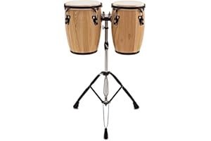 Ensemble de Mini-Congas 9 "+ 10" avec Support par Gear4music