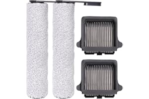 LAYMI 4 accessoires pour Tineco Floor One Floor one S7 pro/Floor one S6 Brosse de rechange pour aspirateur sec et humide sans fil (floor one s7 pro/floor one s6)