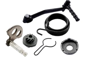 2EXTREME Kickstarter Reparatursatz Set für Minarelli liegend/stehend – Yamaha Aerox, MBK Nitro, Booster, Stunt, BWS – inkl. Welle, Ritzel, Mitnehmer, Rückholfeder, Hebel – 50ccm 2T Motor